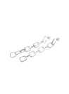 PDPAOLA Boucles d'Oreilles - The Chain- en métal