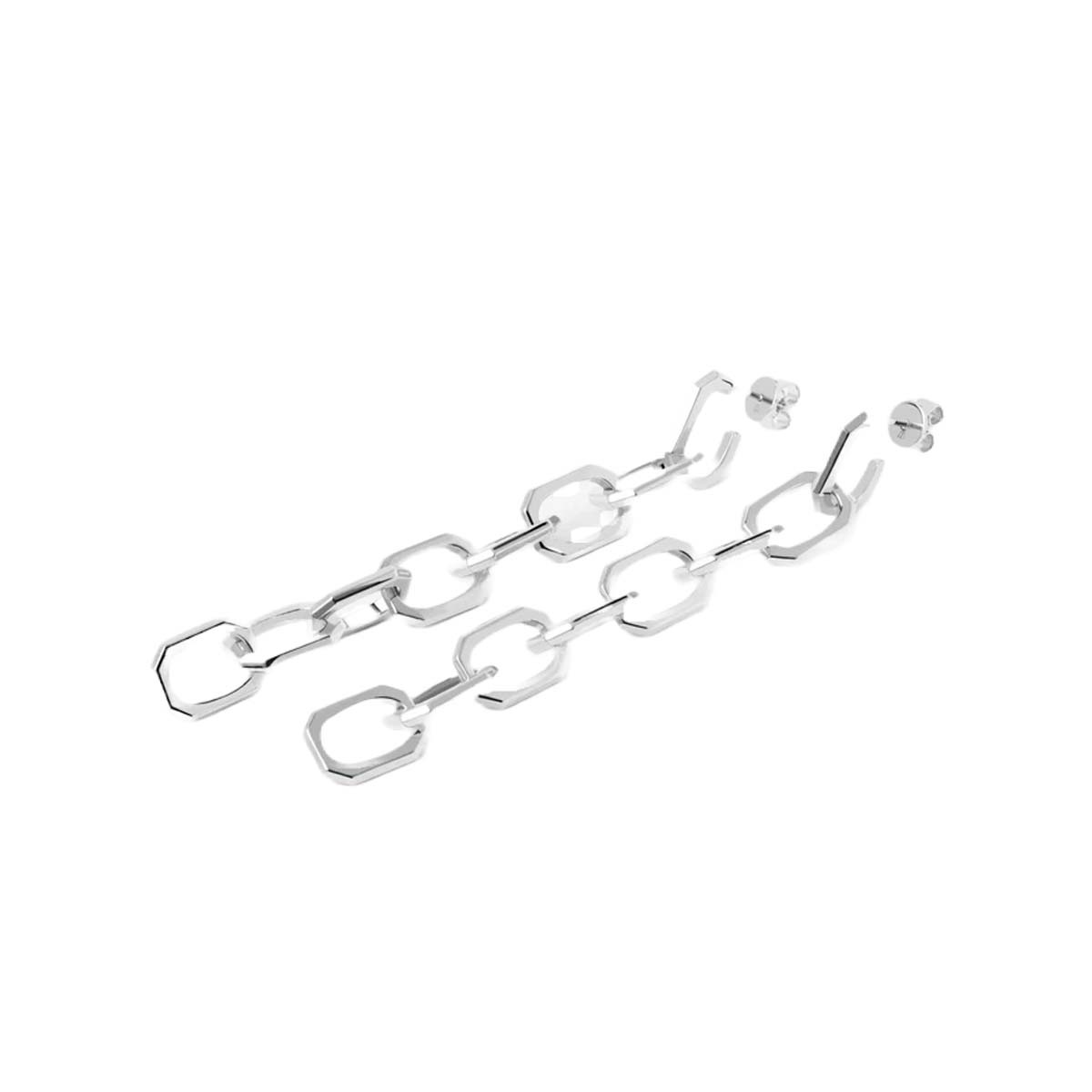 PDPAOLA Boucles d'Oreilles - The Chain- en métal PDPAOLA Boucles d'Oreilles - Endless Signature Chain - en métal - AR02-418-U