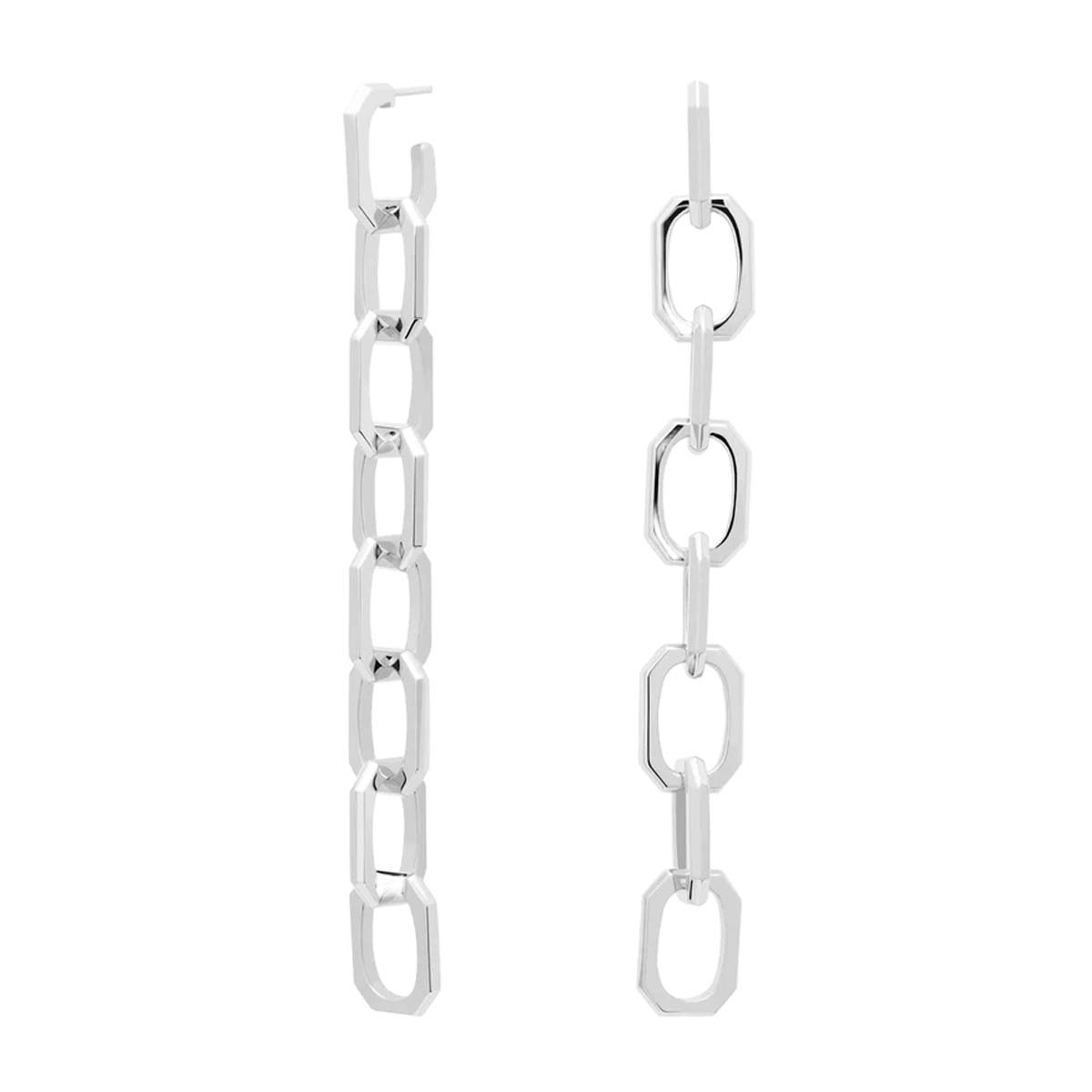 PDPAOLA Boucles d'Oreilles - The Chain- en métal PDPAOLA Boucles d'Oreilles - Endless Signature Chain - en métal - AR02-418-U
