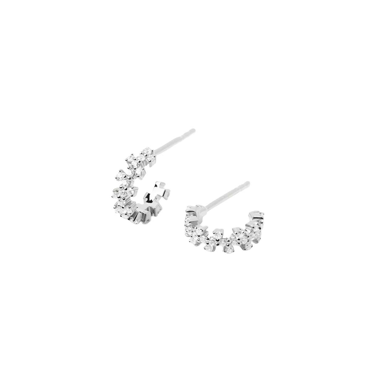 PDPAOLA Boucles d'Oreilles - Carry Overs - en argent PDPAOLA Boucles d'Oreilles - Little Crown - en argent - AR02-578-U