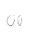 PDPAOLA Boucles d'Oreilles - Carry Overs - en argent