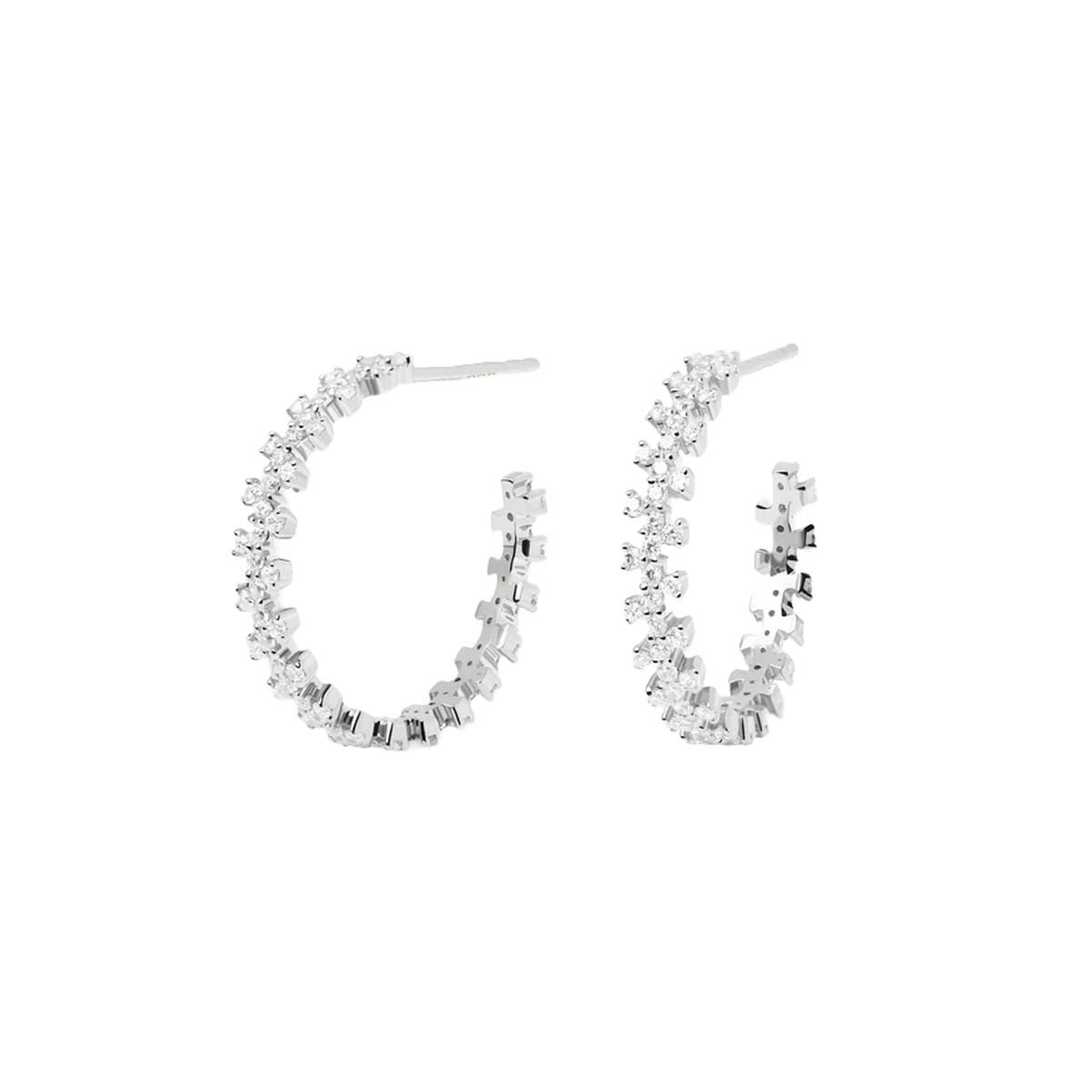 PDPAOLA Boucles d'Oreilles - Crown - en argent - AR02-579-U