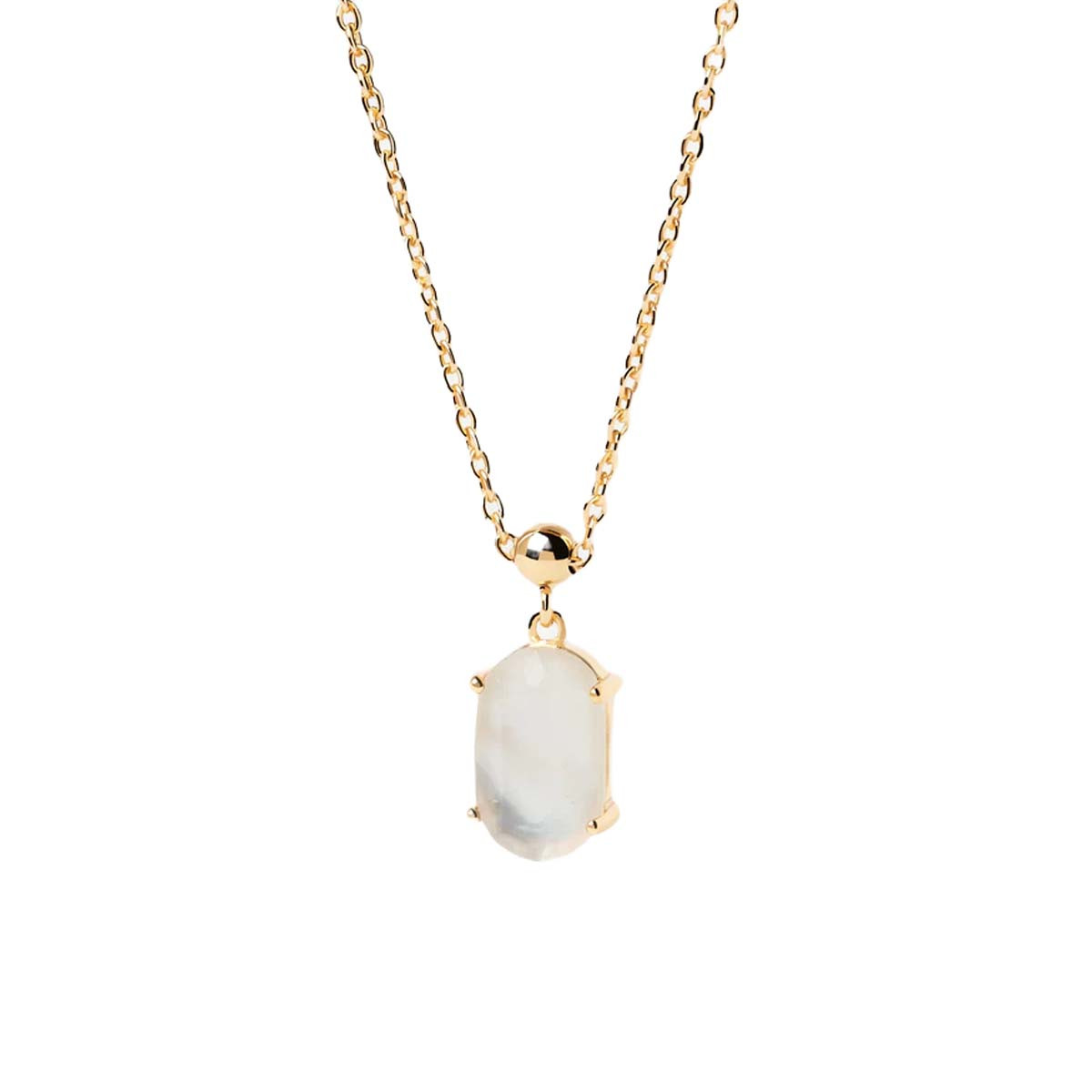 PDPAOLA Charm - Intuition en Nacre - en argent plaqué or - CH01-012-U