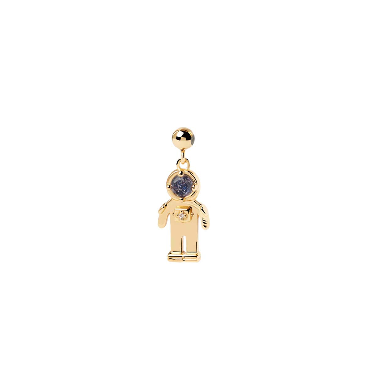 PDPAOLA Charm - Charms - en argent doré PDPAOLA Charm - Astronaute - en argent plaqué or - CH01-018-U
