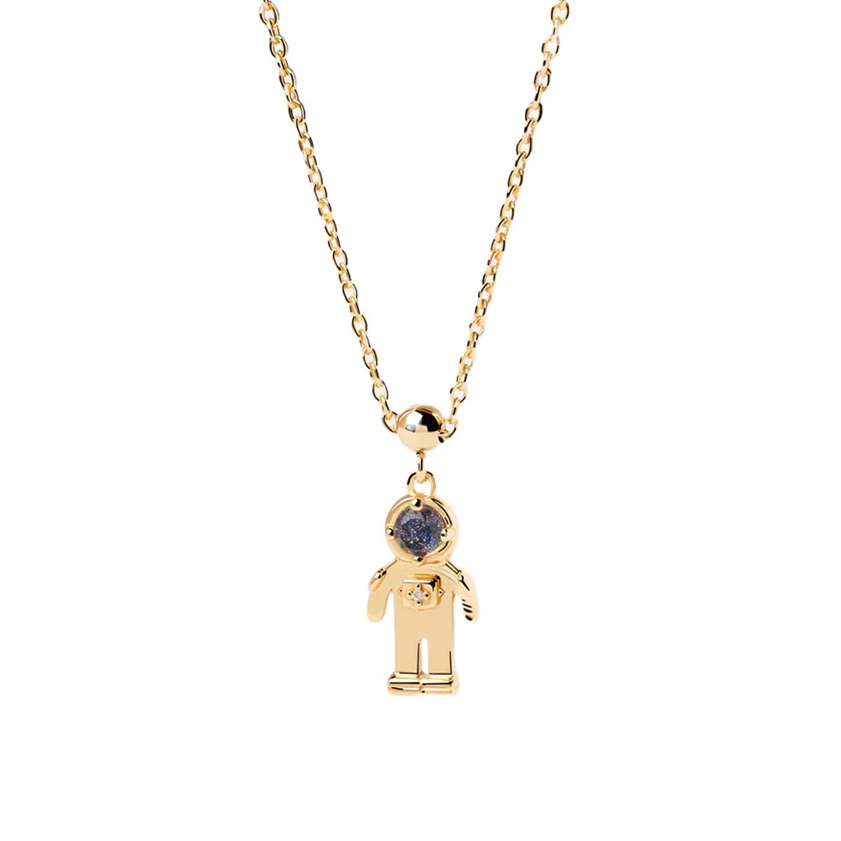 PDPAOLA Charm - Charms - en argent doré PDPAOLA Charm - Astronaute - en argent plaqué or - CH01-018-U