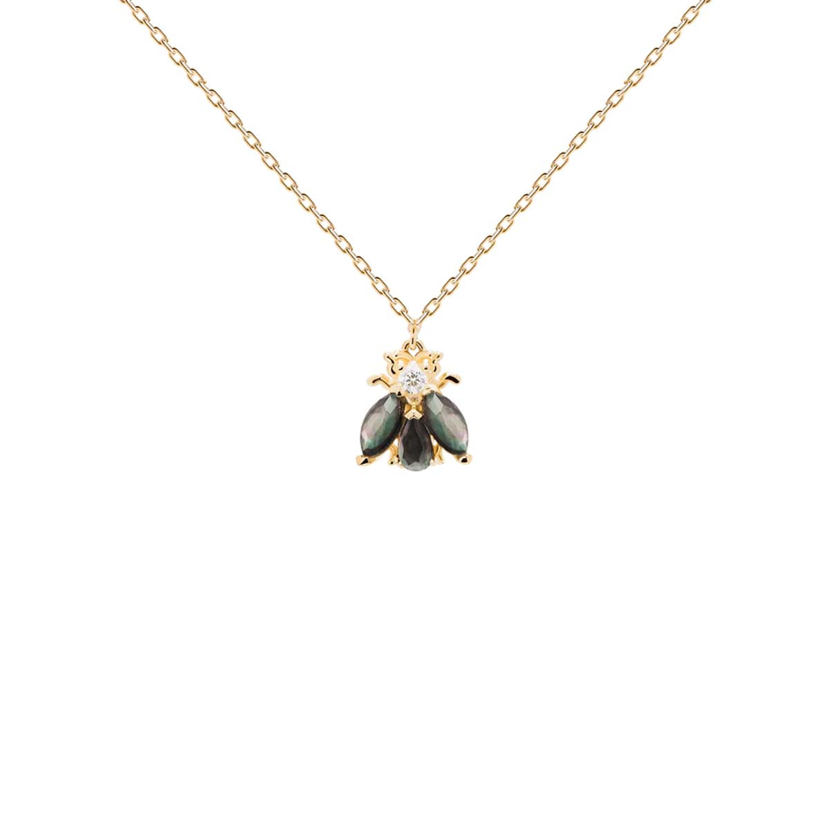 PDPAOLA Collier - Zaza - en argent doré PDPAOLA Collier - Zaza - en argent plaqué or - CO01-198-U