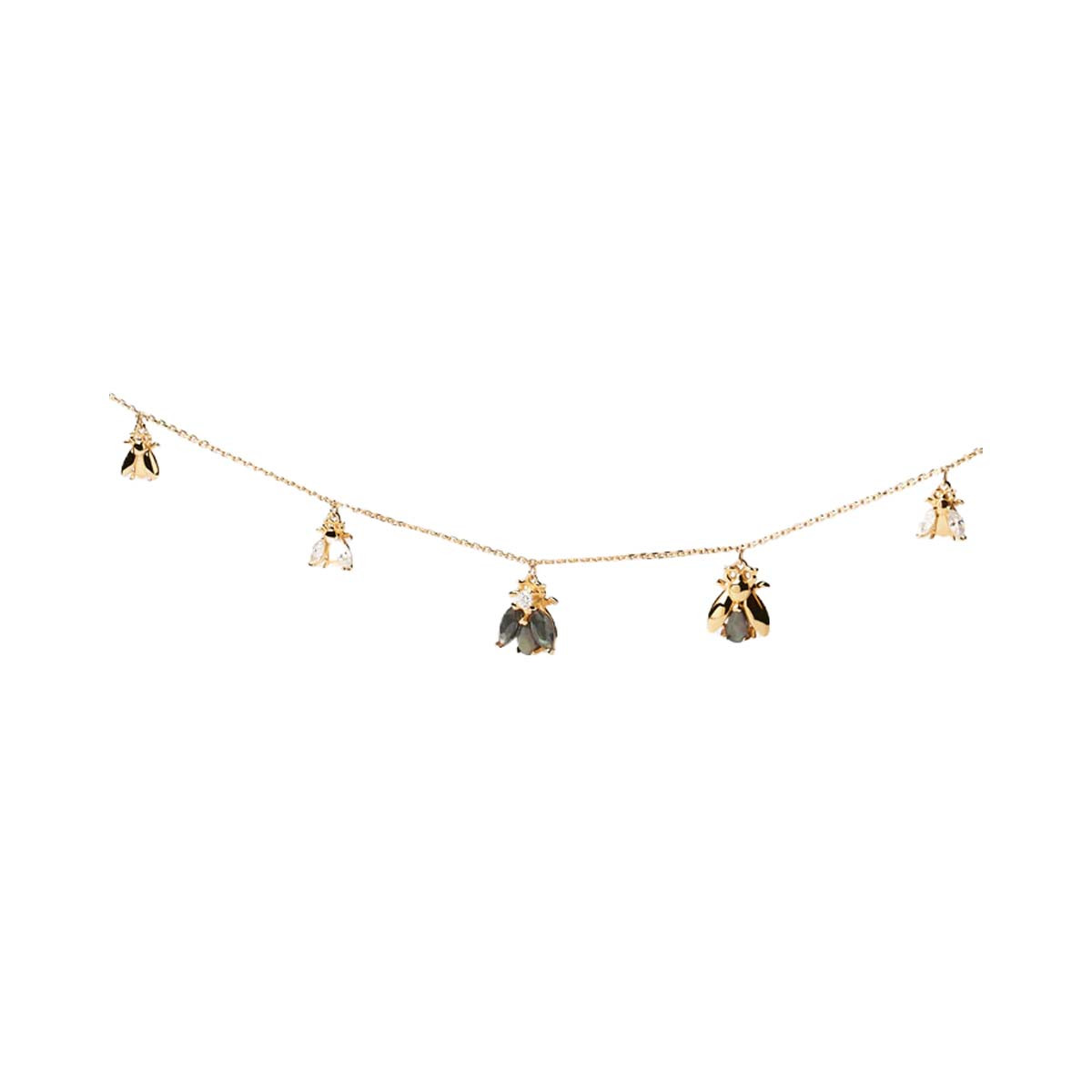 PDPAOLA Collier - Zaza - en argent doré PDPAOLA Collier - La Bamba - en argent plaqué or - CO01-201-U