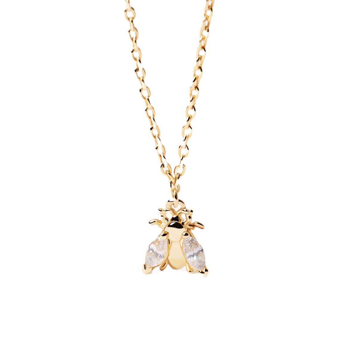 PDPAOLA Collier - Zaza - en argent doré PDPAOLA Collier - Buzz - en argent plaqué or - CO01-233-U