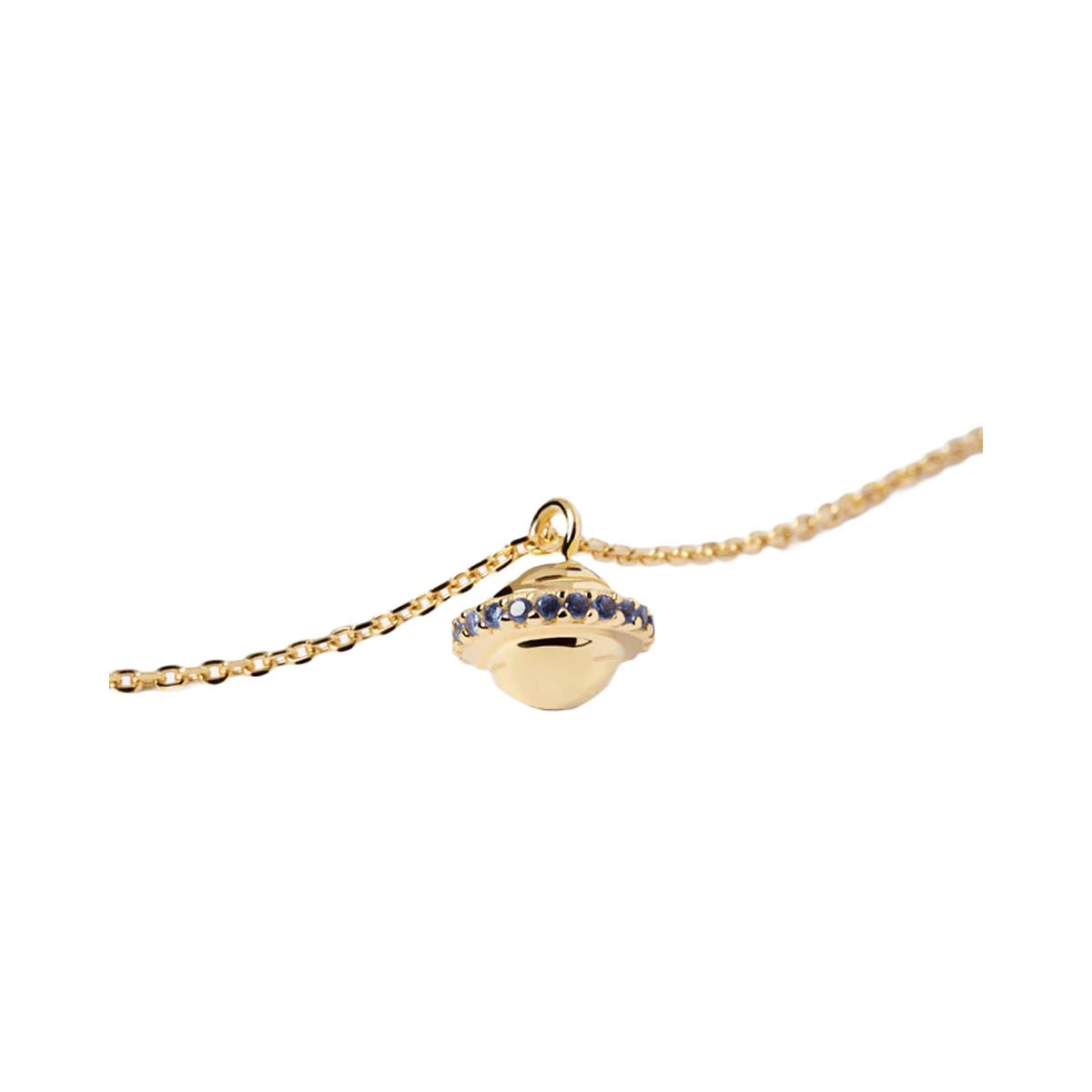 PDPAOLA Collier - Saturn Trip - en argent plaqué or - CO01-234-U