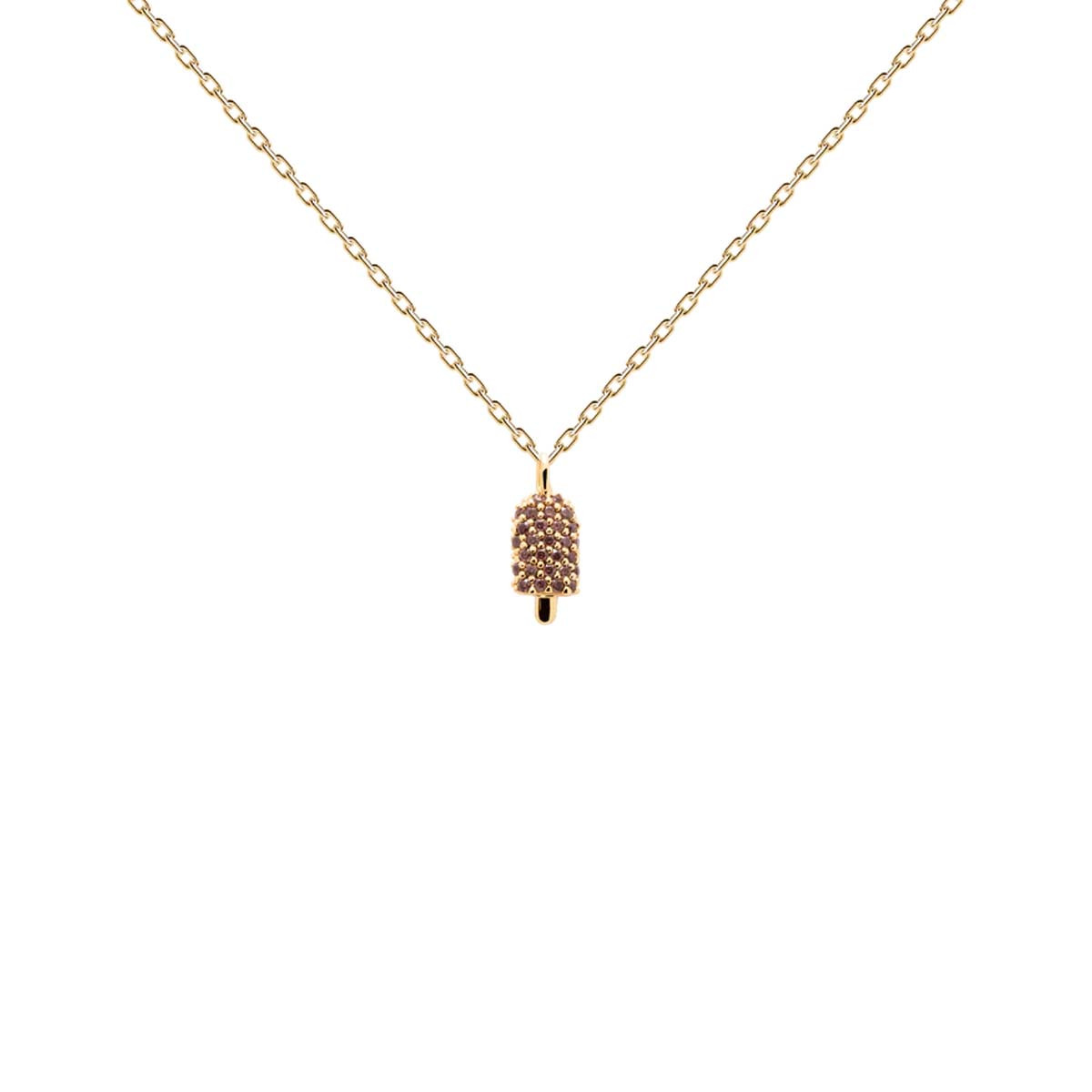 PDPAOLA Collier - Les Petites - en argent doré PDPAOLA Collier - Popsicle Dream - en argent plaqué or - CO01-235-U