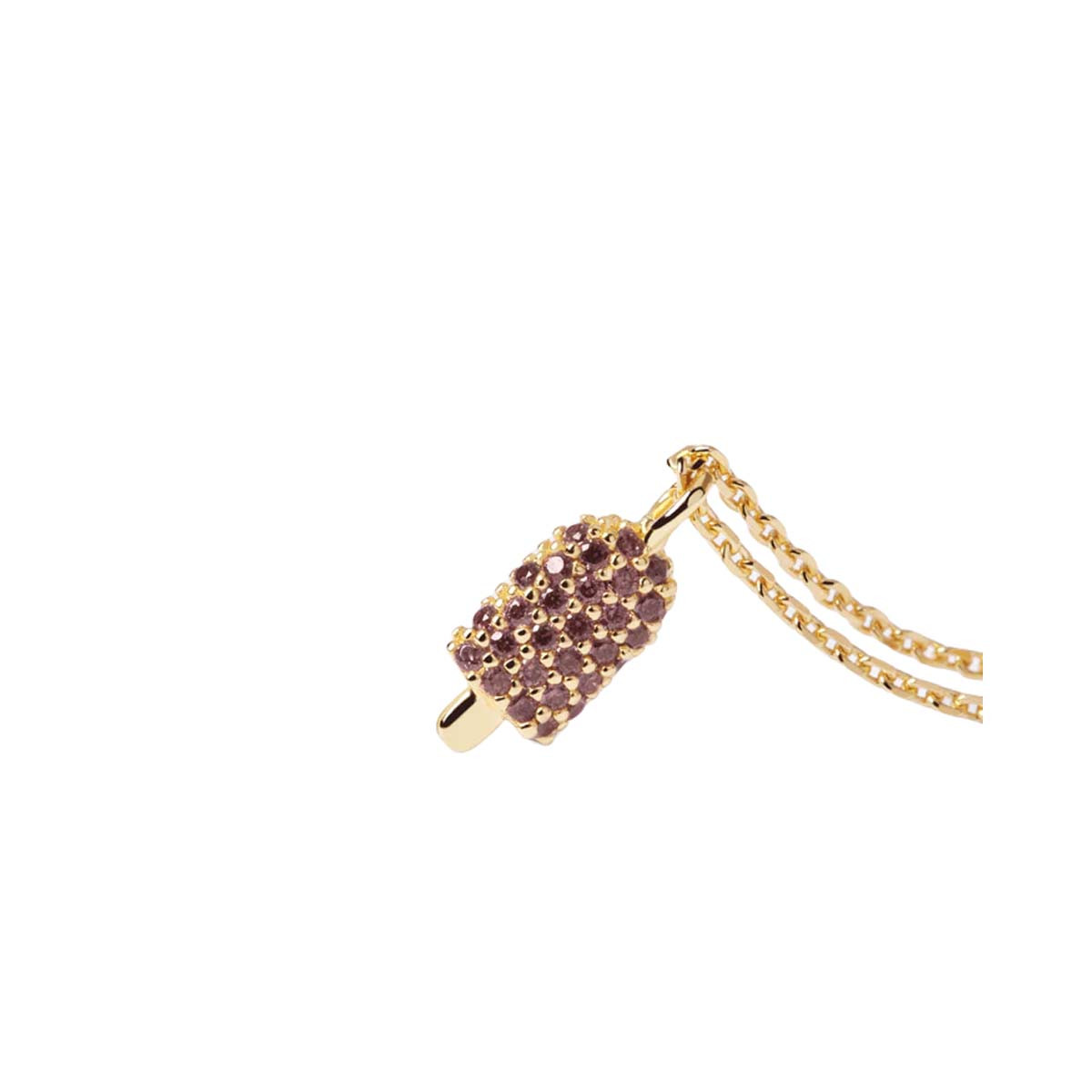 PDPAOLA Collier - Les Petites - en argent doré PDPAOLA Collier - Popsicle Dream - en argent plaqué or - CO01-235-U
