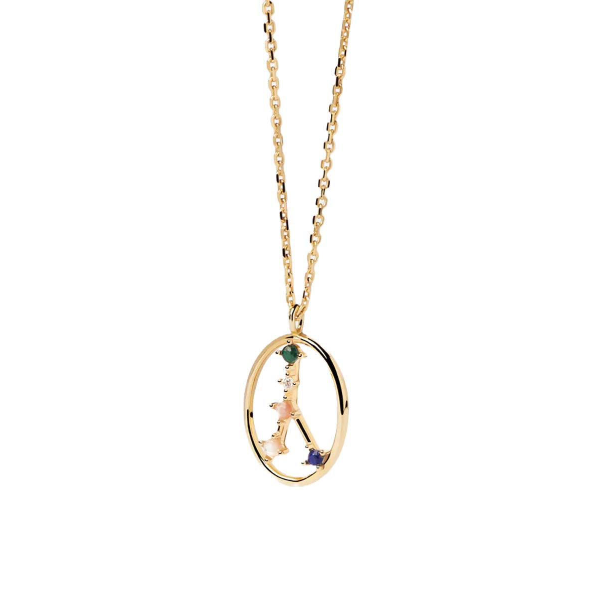 PDPAOLA Collier - Zodiaque - en argent doré PDPAOLA Collier - Cancer - en argent plaqué or - CO01-347-U
