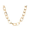 PDPAOLA Collier - The Chain- en métal doré