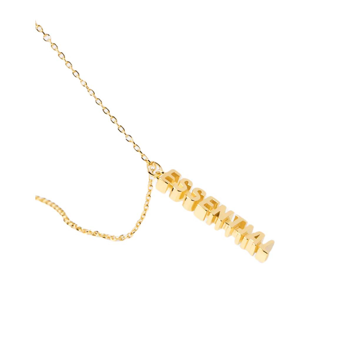 PDPAOLA Collier - Essential - en argent plaqué or - CO01-414-U