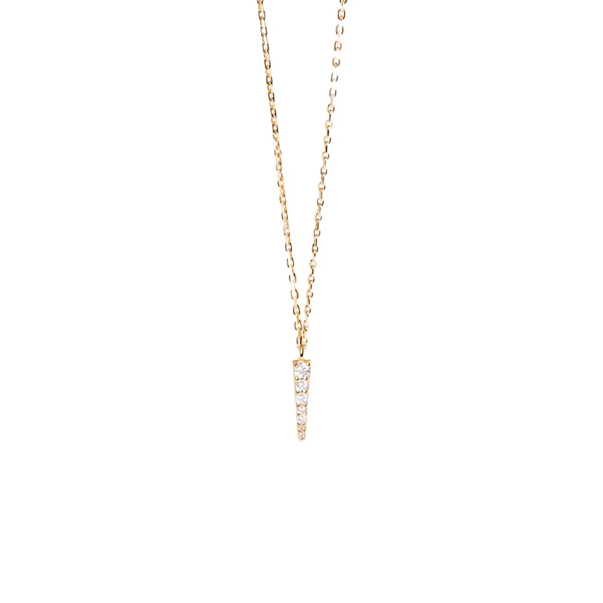 PDPAOLA Collier - Carry Overs - en argent doré PDPAOLA Collier - Peak - en argent plaqué or - CO01-478-U