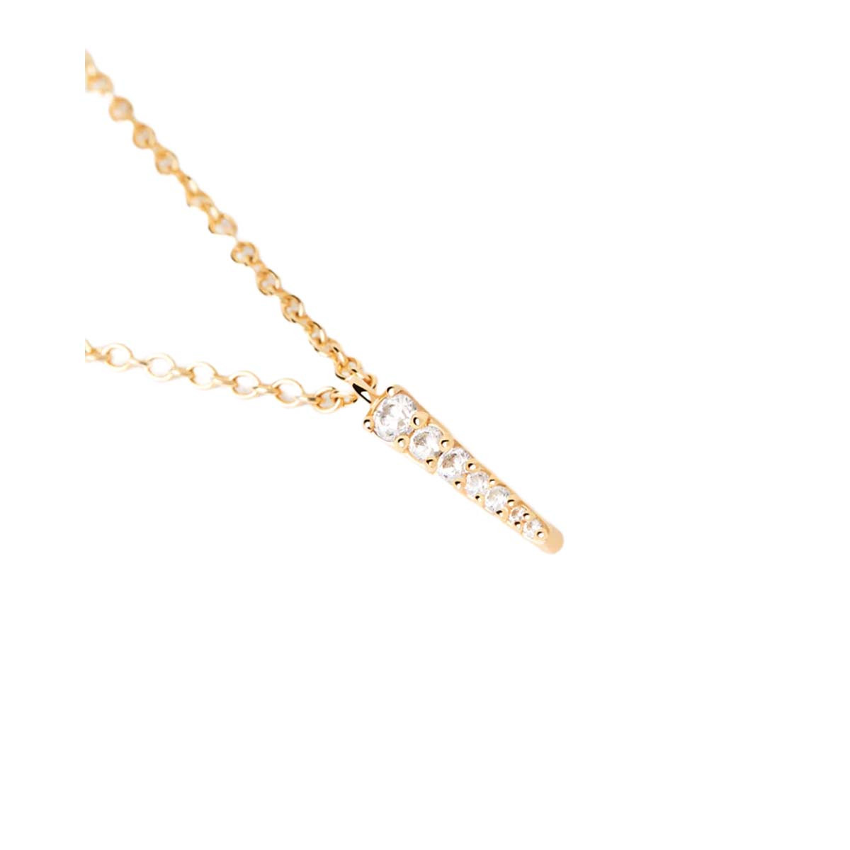 PDPAOLA Collier - Carry Overs - en argent doré PDPAOLA Collier - Peak - en argent plaqué or - CO01-478-U