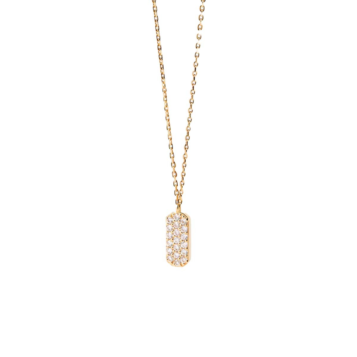 PDPAOLA Collier - Carry Overs - en argent doré PDPAOLA Collier - Icy - en argent plaqué or - CO01-483-U