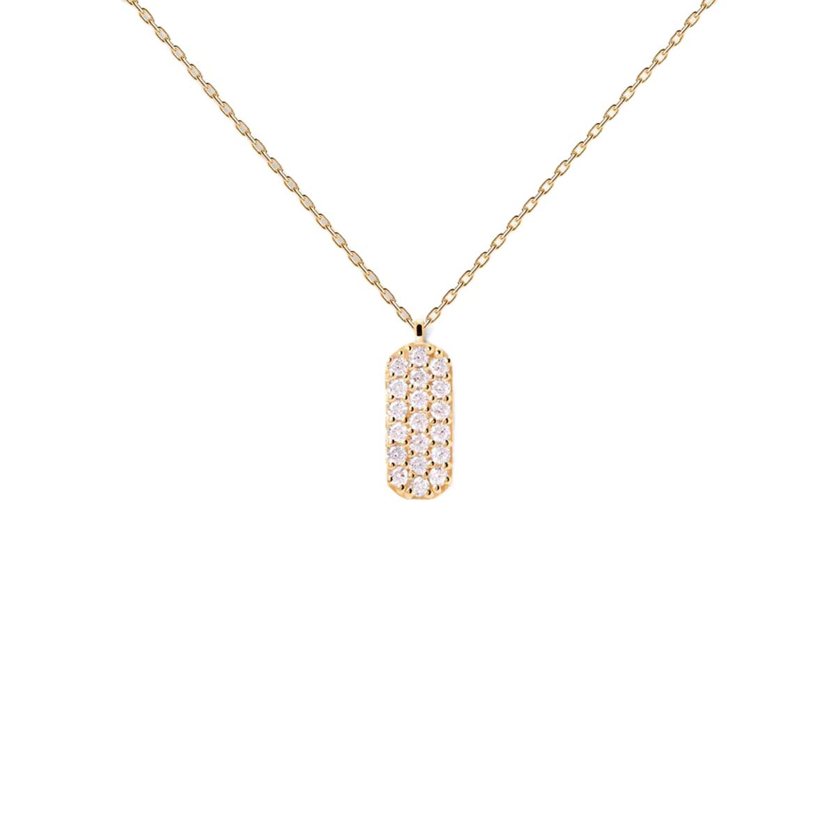 PDPAOLA Collier - Carry Overs - en argent doré PDPAOLA Collier - Icy - en argent plaqué or - CO01-483-U