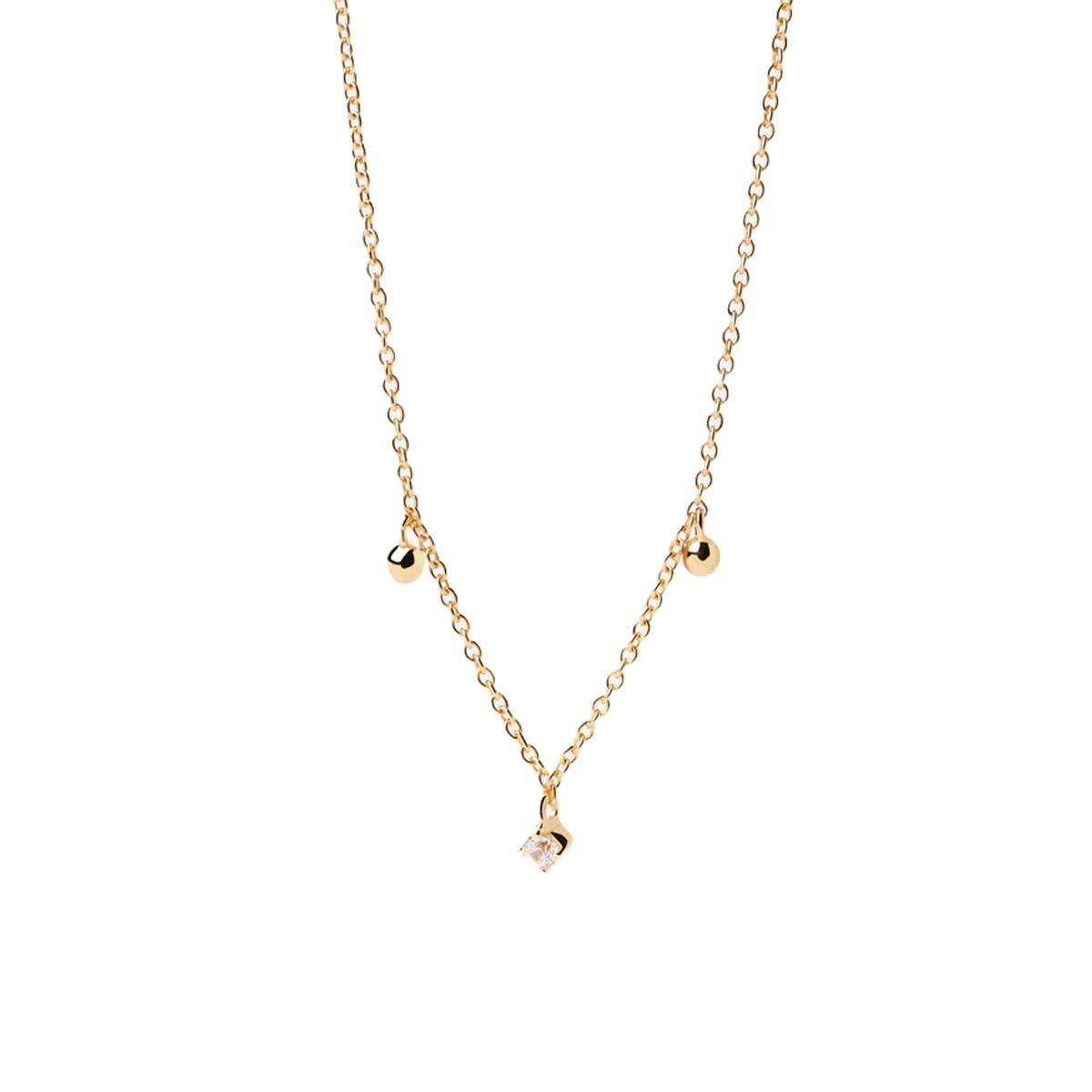 PDPAOLA Collier - Carry Overs - en argent doré PDPAOLA Collier - L'Absolu - en argent plaqué or - CO01-491-U