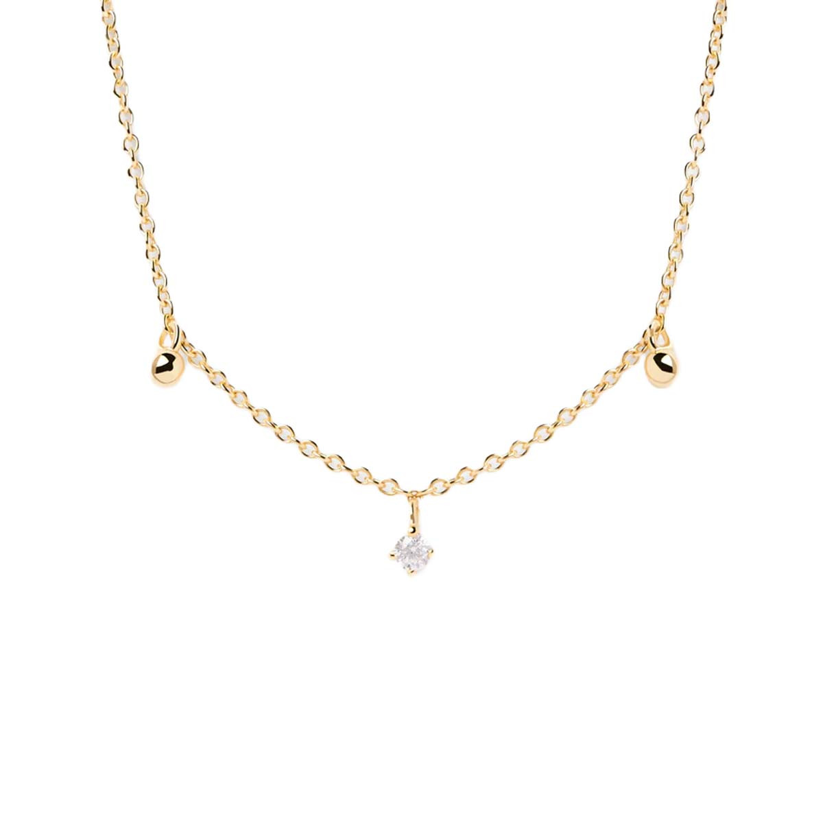 PDPAOLA Collier - Carry Overs - en argent doré PDPAOLA Collier - L'Absolu - en argent plaqué or - CO01-491-U