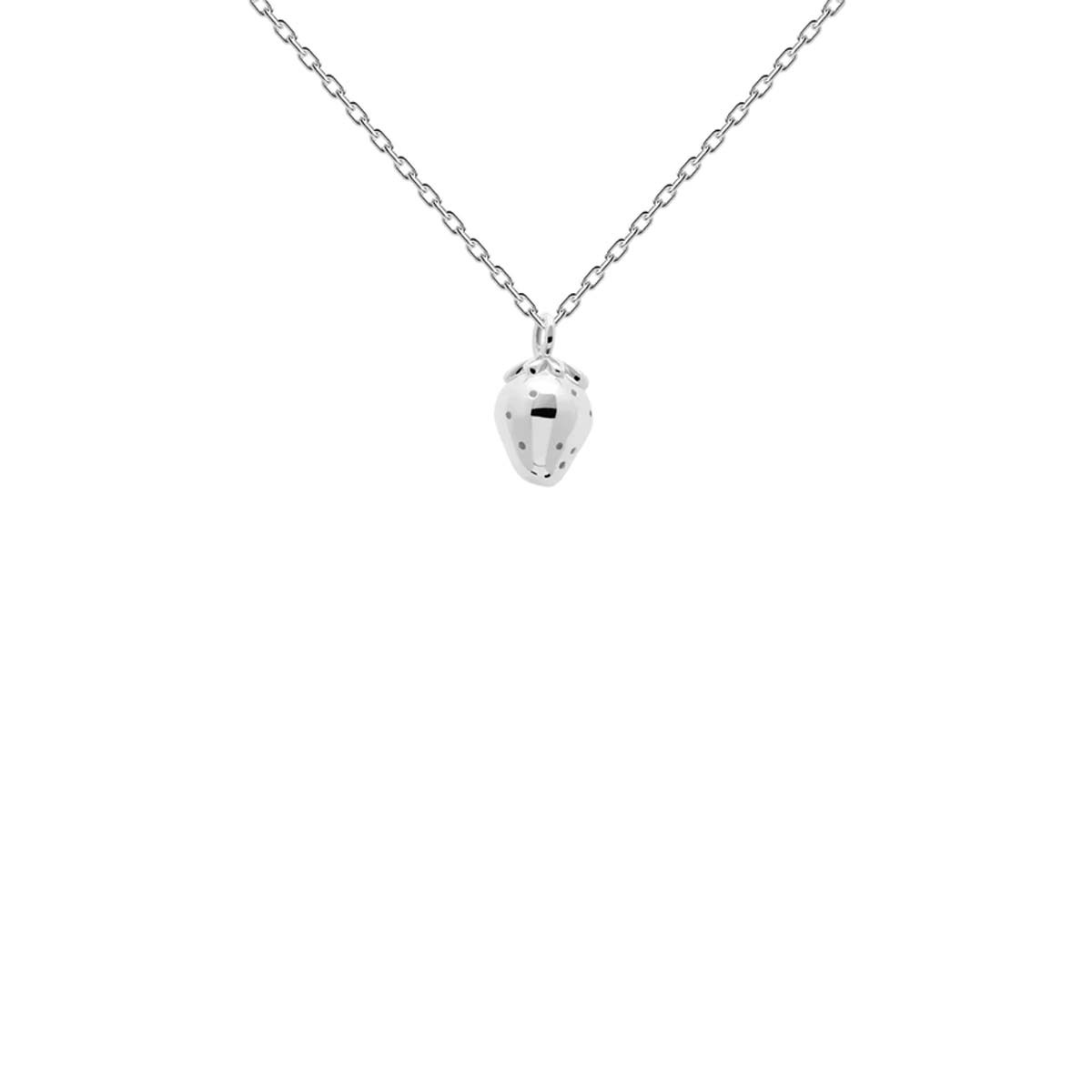 PDPAOLA Collier - Les Petites - en argent PDPAOLA Collier - La Fraise - en argent - CO02-190-U