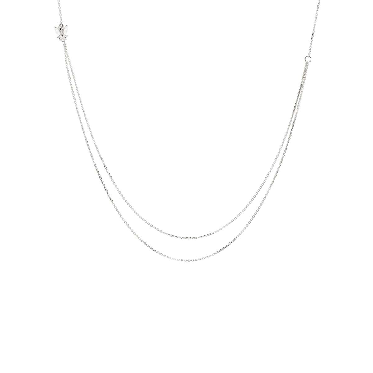 PDPAOLA Collier - Zaza -en argent doré PDPAOLA Collier - Breeze - en argent plaqué or - CO02-202-U