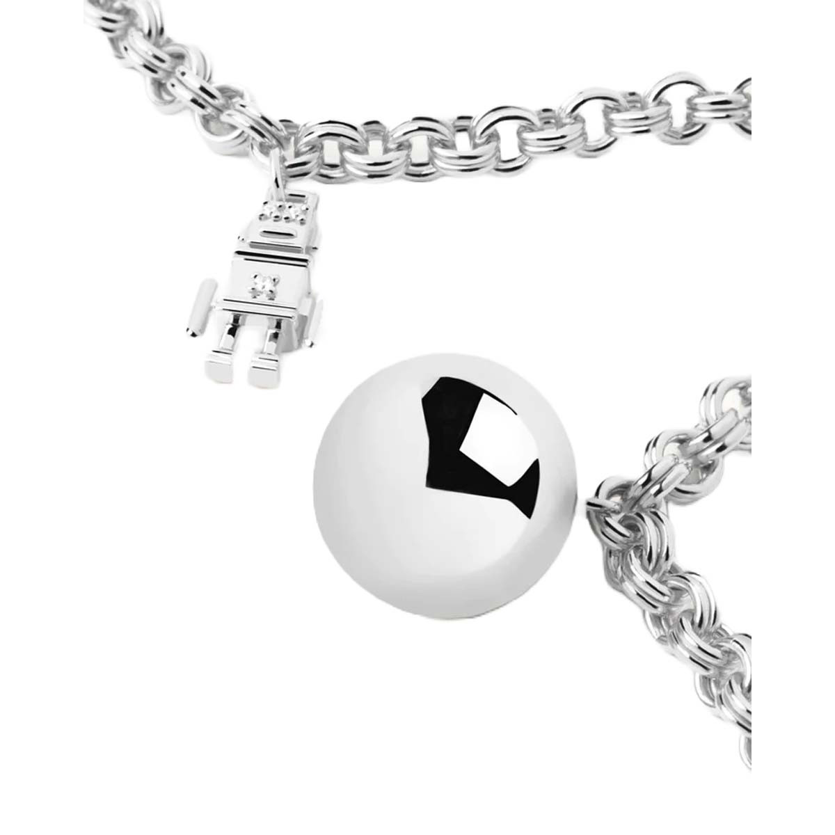 PDPAOLA Bracelet - Super Future - en argent PDPAOLA Bracelet - Space Age - en argent - PU02-163-U
