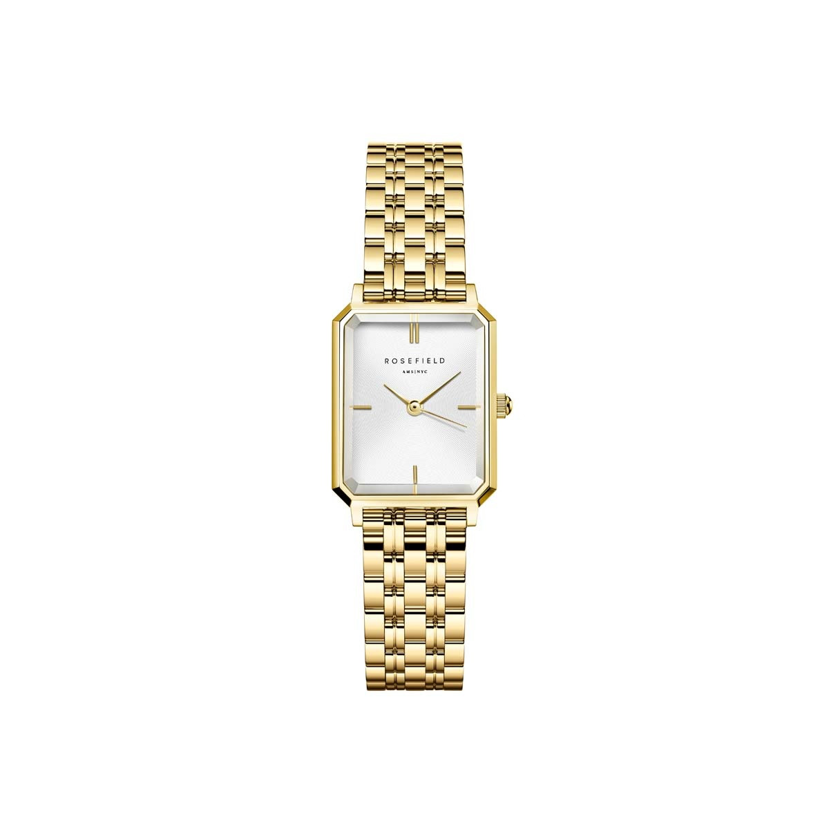 Montre Rosefield Femme "Octagon XS" Quartz - Boîtier métal doré Montre Rosefield Femme "Octagon XS" Quartz - Boîtier métal doré - OWGSG-O60