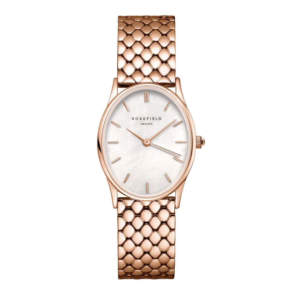 Montre Rosefield Femme "The Oval" Quartz - Boîtier métal doré Montre Rosefield Femme "The Oval" Quartz - Boîtier métal doré - OWGSR-OV02