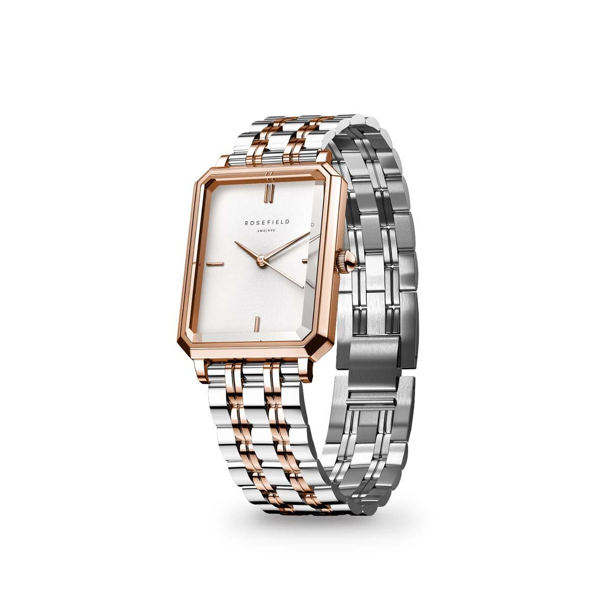 Montre Rosefield Femme "Octagon XS" Quartz - Boîtier métal doré Montre Rosefield Femme "Octagon XS" Quartz - Boîtier métal doré - OWRSR-O64