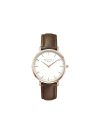 Montre Rosefield Femme "The Bowery" Quartz - Boîtier métal doré