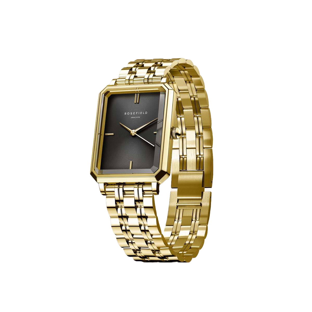 Montre Rosefield Femme "Octagon XS" Quartz - Boîtier métal doré Montre Rosefield Femme "Octagon XS" Quartz - Boîtier métal doré - OBGSG-O61