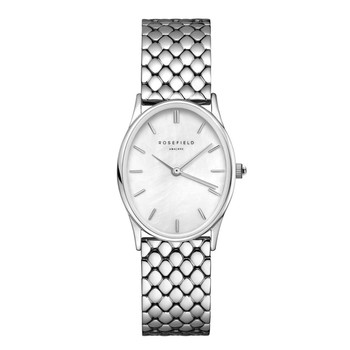 Montre Rosefield Femme "The Oval" Quartz - Boîtier métal Montre Rosefield Femme "The Oval" Quartz - Boîtier métal - OWGSS-OV03