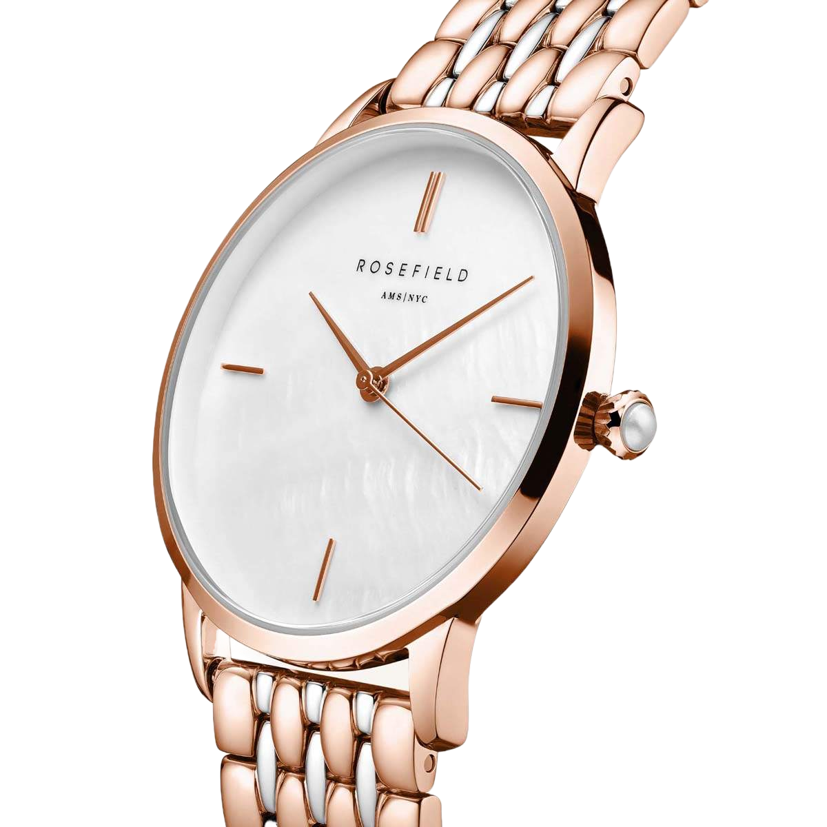 Montre Rosefield Femme "The Pearl Edit" Quartz - Boîtier métal Montre Rosefield Femme "The Pearl Edit" Quartz - Boîtier métal - RMRSR-R03