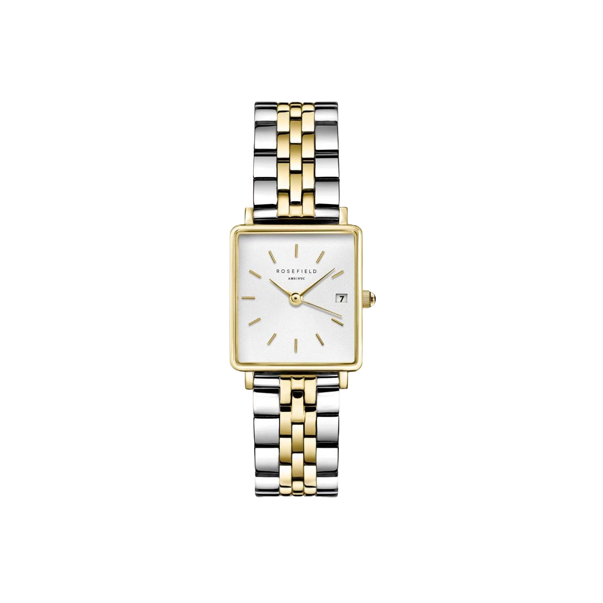 Montre Rosefield Femme "The Boxy XS" Quartz - Boîtier métal doré Montre Rosefield Femme "The Boxy XS" Quartz - Boîtier métal doré - QMWSSG-Q023
