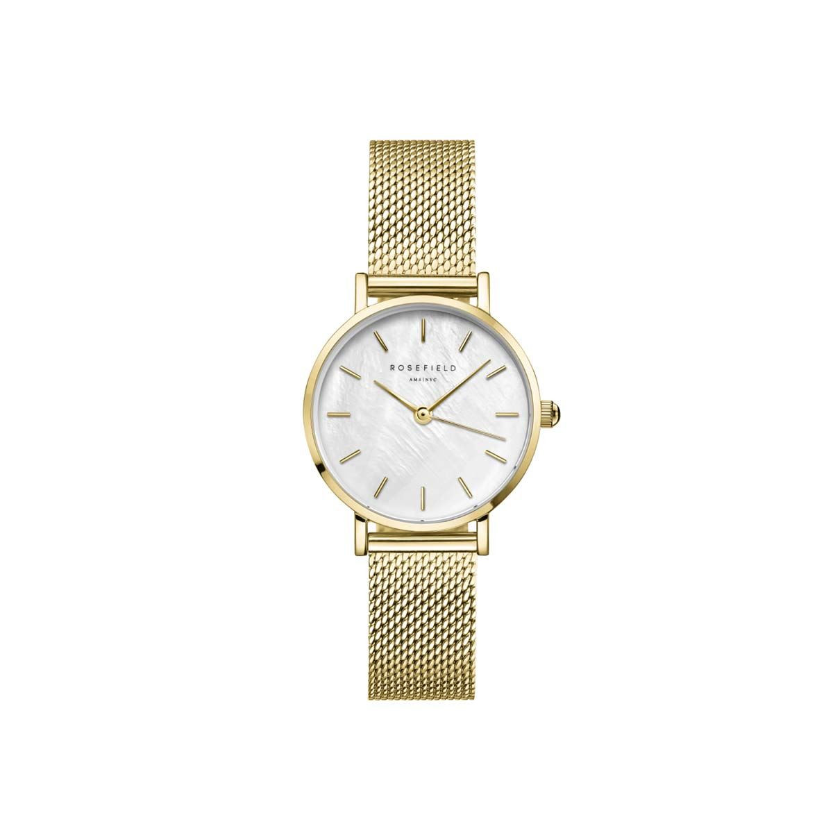 Montre Rosefield Femme "Small Edit" Quartz - Boîtier métal doré - SMGMG-S06