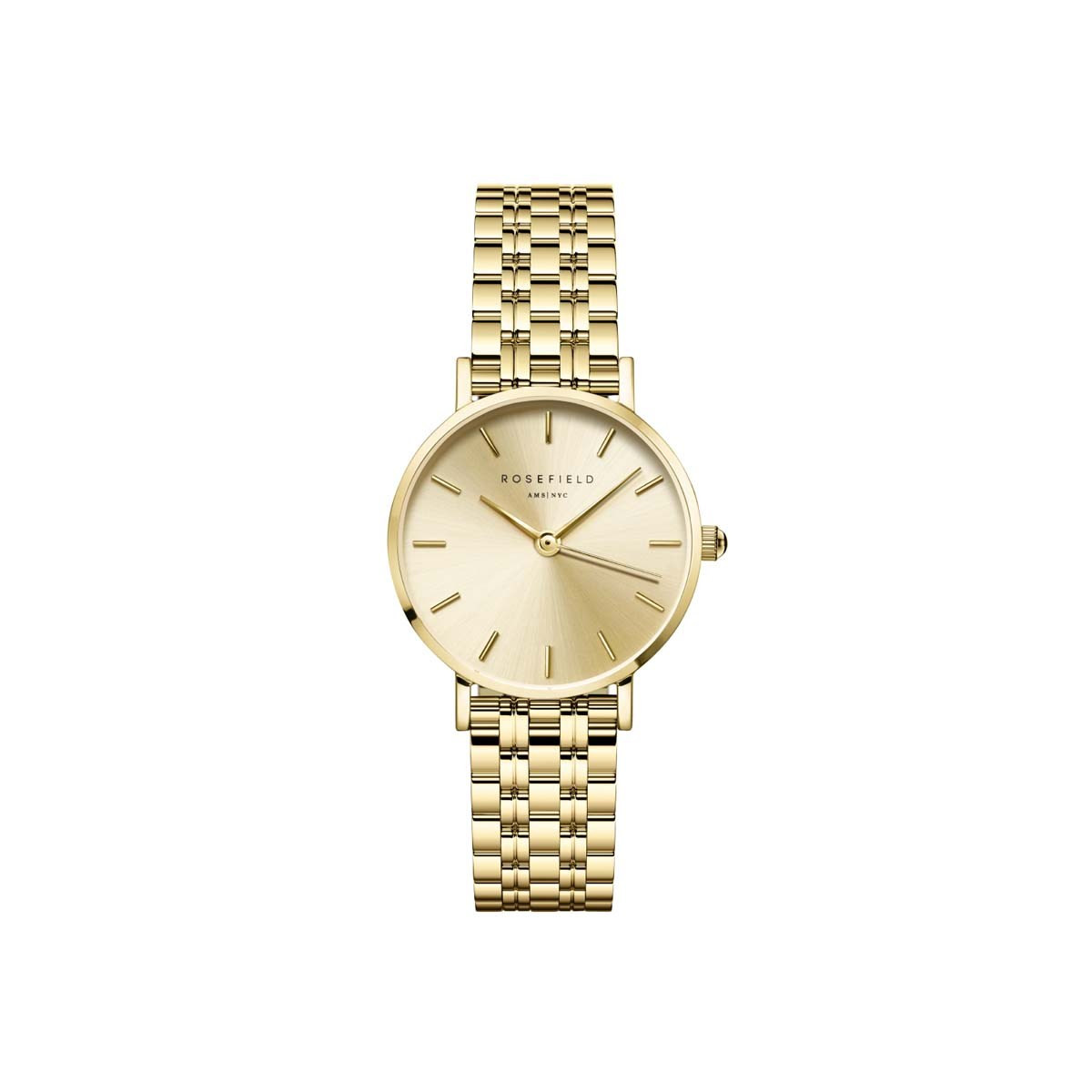 Montre Rosefield Femme "Small Edit" Quartz - Boîtier métal doré - SCGSG-S05