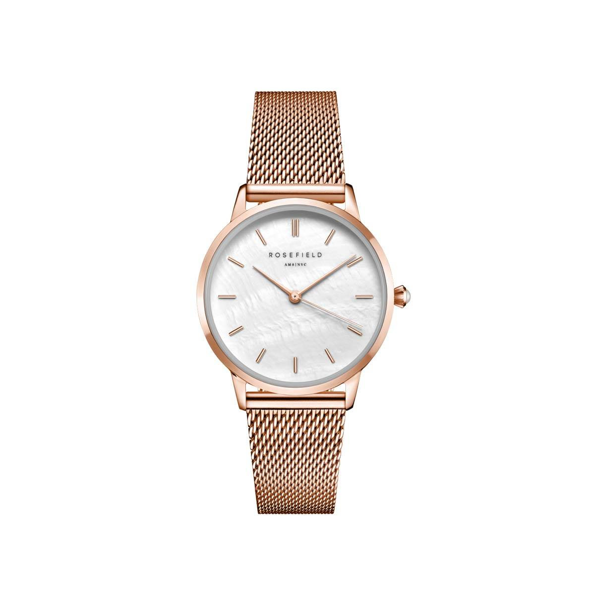 Montre Rosefield Femme "Pearl Edit" Quartz - Boîtier métal doré Montre Rosefield Femme "Pearl Edit" Quartz - Boîtier métal doré - RMRMR-R09