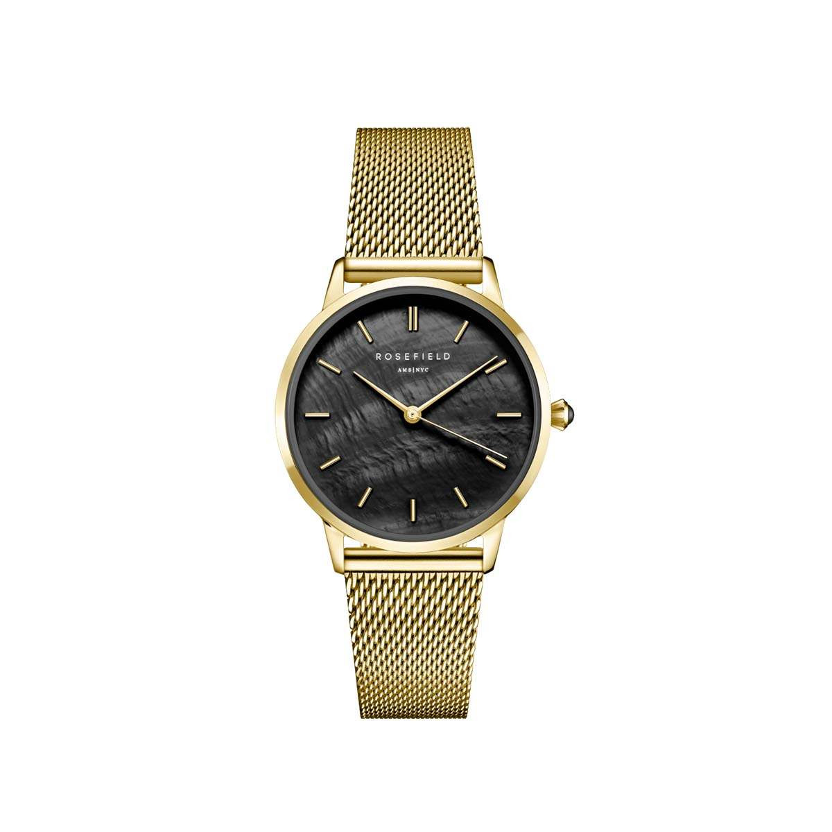 Montre Rosefield Femme "Pearl Edit" Quartz - Boîtier métal doré Montre Rosefield Femme "Pearl Edit" Quartz - Boîtier métal doré - RBGMG-R07