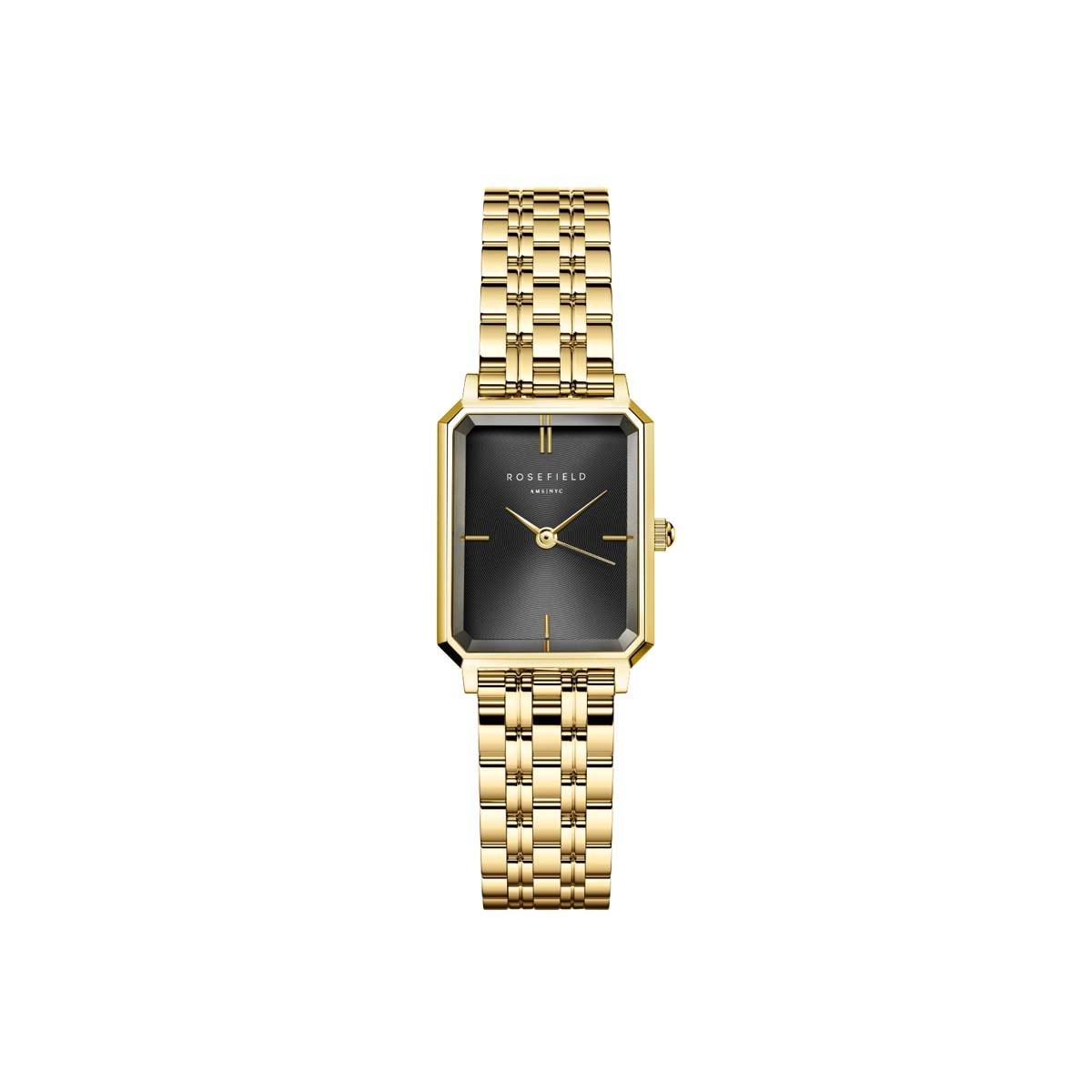 Montre Rosefield Femme "Octagon XS" Quartz - Boîtier métal doré Montre Rosefield Femme "Octagon XS" Quartz - Boîtier métal doré - OBGSG-O61