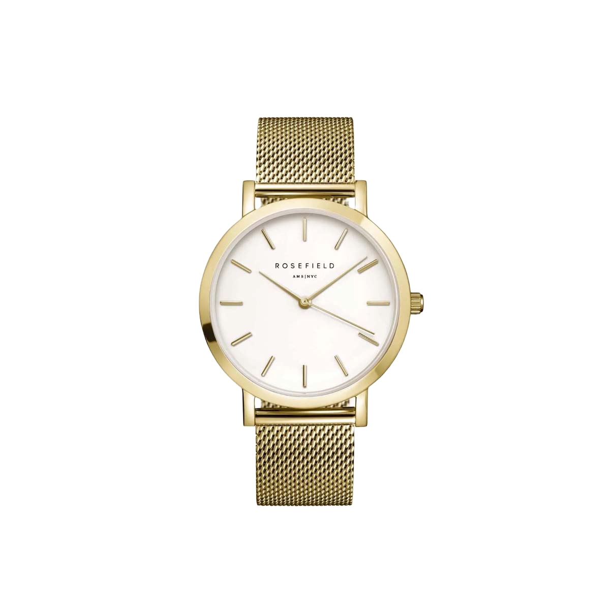 Montre Rosefield Femme "The Mercer" Quartz - Boîtier métal doré Montre Rosefield Femme "The Mercer" Quartz - Boîtier métal doré - MWG-M41