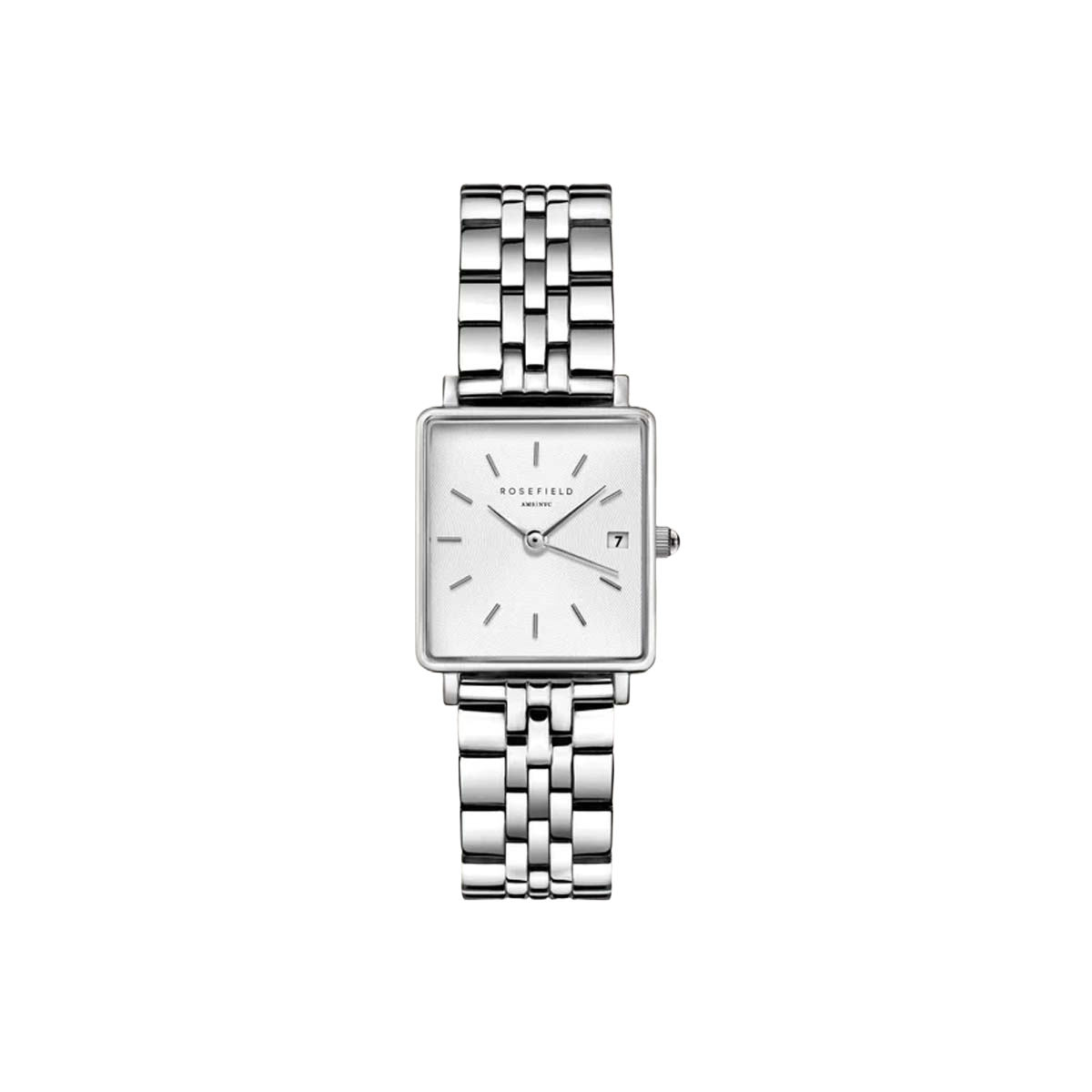 Montre Rosefield Femme "The Boxy XS" Quartz - Boîtier métal Montre Rosefield Femme "The Boxy XS" Quartz - Boîtier métal - QMWSS-Q020