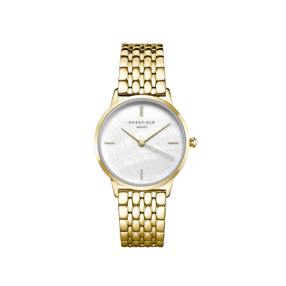 Montre Rosefield Femme "The Pearl Edit" Quartz - Boîtier métal doré Montre Rosefield Femme "The Pearl Edit" Quartz - Boîtier métal doré - RMGSG-R01