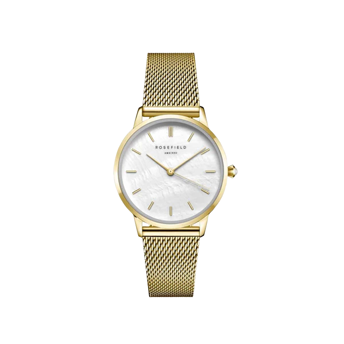 Montre Rosefield Femme "Pearl Edit" Quartz - Boîtier métal doré Montre Rosefield Femme "Pearl Edit" Quartz - Boîtier métal doré - RMGMG-R06