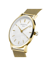 Montre Rosefield Femme "Pearl Edit" Quartz - Boîtier métal doré