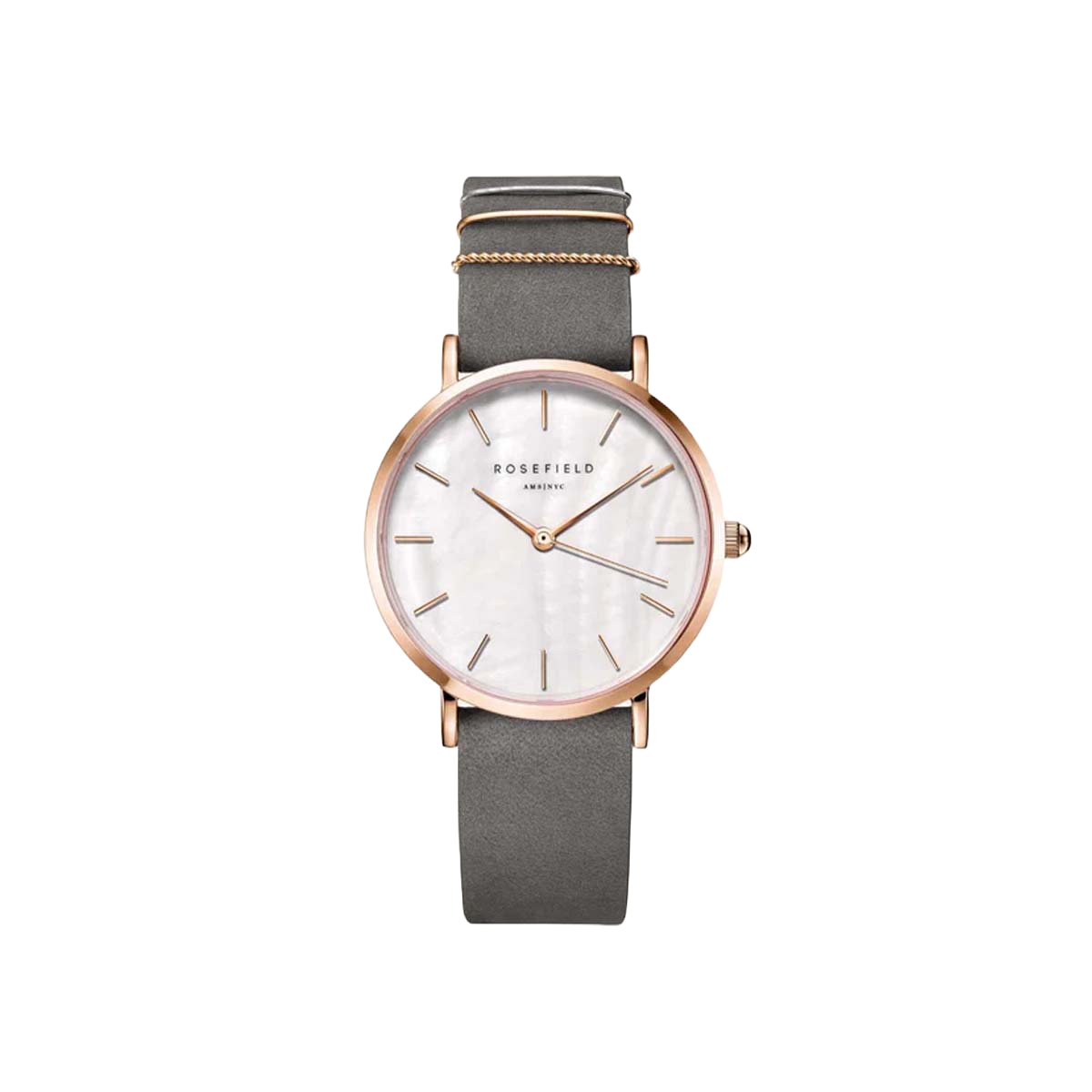 Montre Rosefield Femme "West Village" Quartz - Boîtier métal doré - WEGR-W75