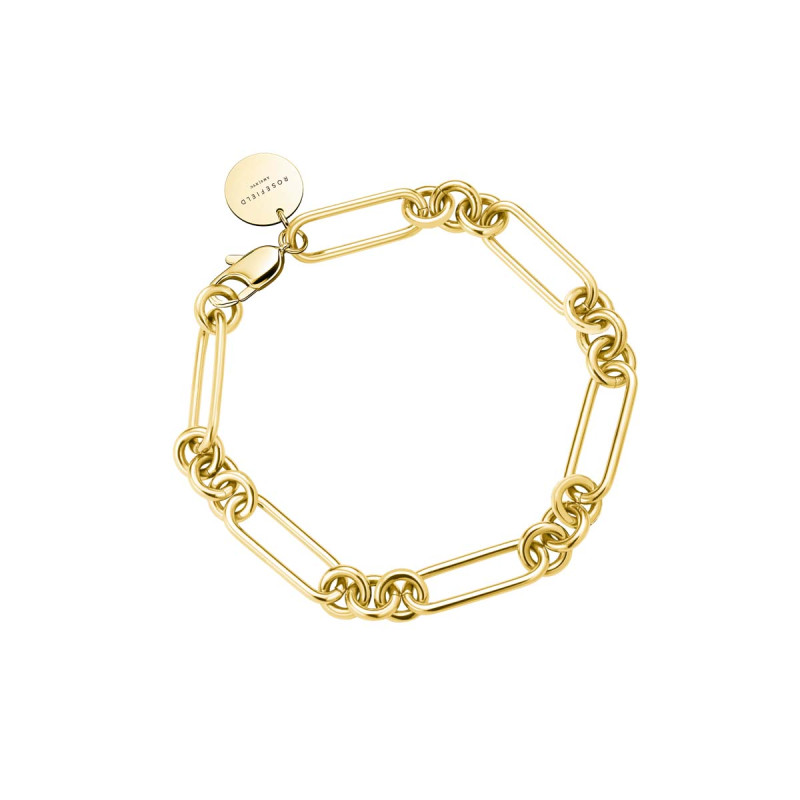 bracelet rosefield "bold chain bracelet gold" - jbccg-j609