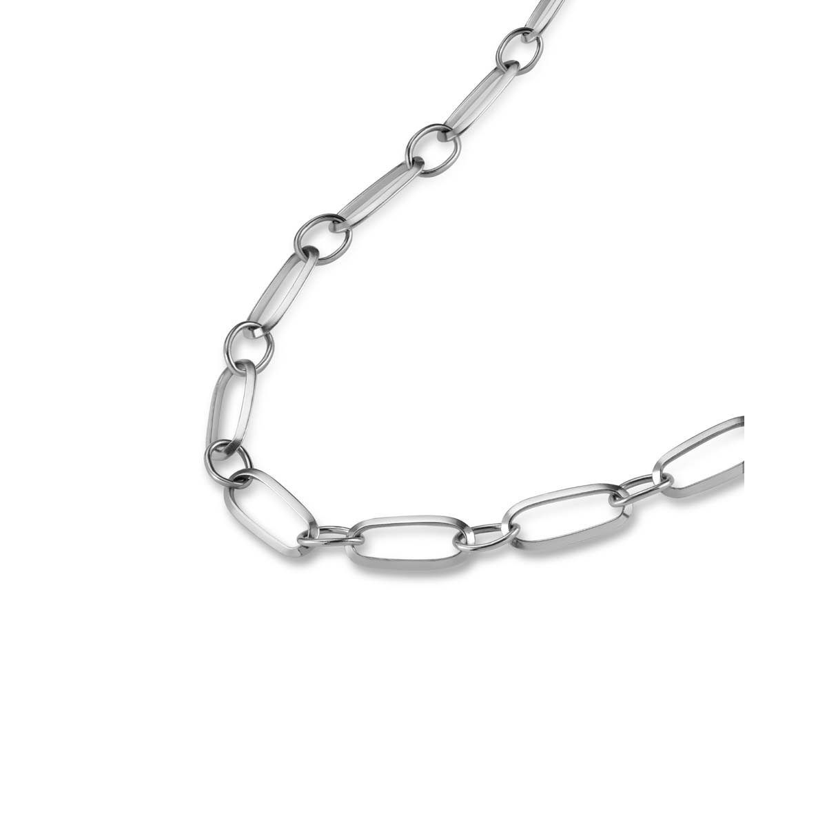 Bracelet Rosefield "Oval Bracelet Silver" - JBOLS-J541