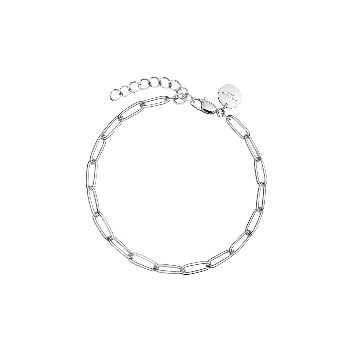 Bracelet Rosefield "Rectangle Chain Bracelet Silver" Bracelet Rosefield "Rectangle Chain Bracelet Silver" - JBRCS-J562