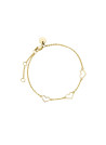 Bracelet Rosefield "Triple Heart Bracelet Gold"